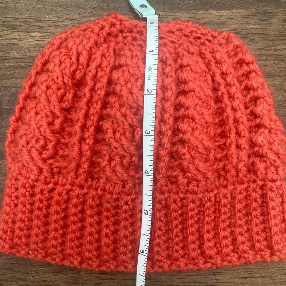 Handmade Crochet Bun Hat - Picture 5 of 5